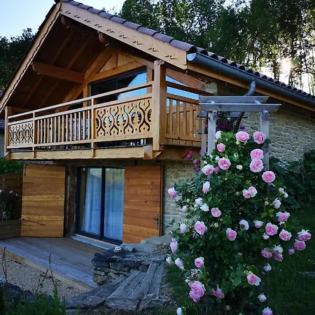 Chalet Le Clos De L'Orme Saint-Lattier Exterior foto